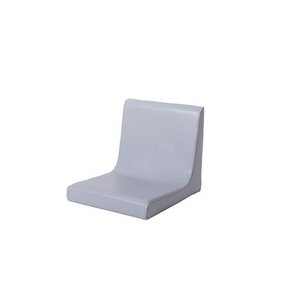 Sezut gri din spuma, 37x38x34 cm, pentru canapele si scaune din colectia Frank, gradinita, cresa imagine