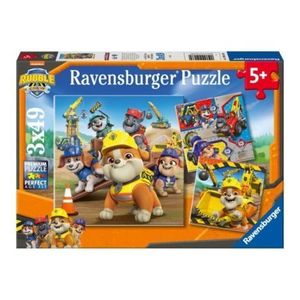 Ravensburger - Puzzle Rubble si echipa lui 3x49 piese imagine
