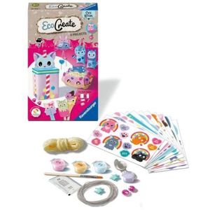 Ravensburger - Eco Create Set de creatie pisicute ce include 6 proiecte imagine