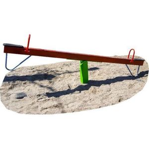 Balansoar lemn cu 2 scaune și mâner imagine