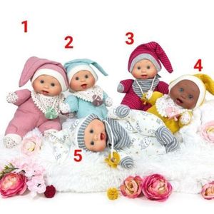 Papusa Nines D Onil, Colectia Bebelusi moi, cu miros de vanilie, 26 cm imagine