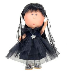 Papusa Nines D Onil, Mia Black Wednesday, cu miros de vanilie, 30 cm imagine