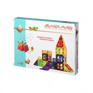 Set de constructie magnetic - 70 piese imagine