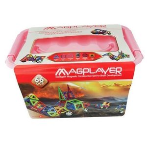 Joc de constructie magnetic - 66 piese imagine