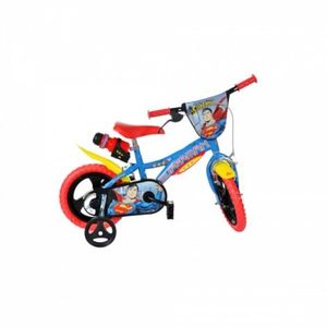 Bicicleta copii 3-5 ani, 12 inch, Superman, Dino Bikes DB612LSM imagine