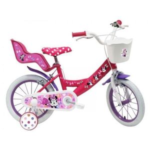 Bicicleta copii 3-5 ani, 14 inch, Minnie Cutest, Denver 21515MNC14 imagine