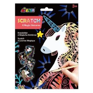 Set de razuit - 4 Unicorni magici imagine
