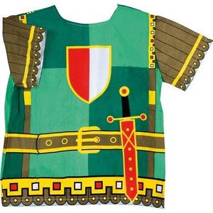 Costum carnaval, joc de rol, Tunica de cavaler, de la 3 la 6 ani, ideal gradinite imagine