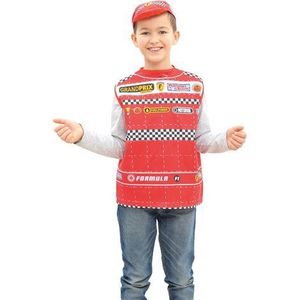 Costum carnaval, joc de rol, Pilot Formula 1, de la 3 la 6 ani, ideal gradinite imagine