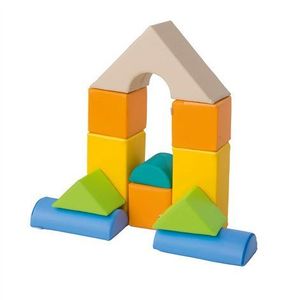 Set 11 blocuri din spuma cu huse detasabile Baby, cu certificat Oeko-Tex, cresa si gradinita imagine