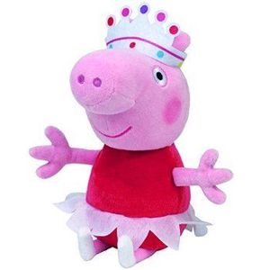 Jucarie de plus - Peppa Balerina - 15 cm | Beanie Boos imagine