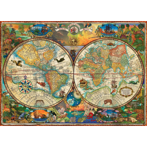 Puzzle 2000 piese - Creaturi ale Pamantului | Schmidt imagine