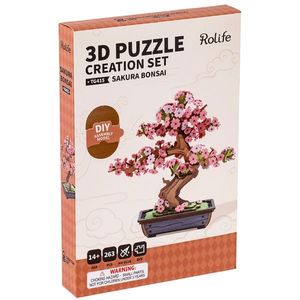 Puzzle 3D - Sakura Bonsai | Rolife imagine
