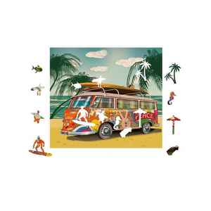 Puzzle - Mandala - The Hippy Van | Logica Giochi imagine