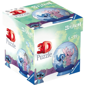 Puzzle 3D - Bila Stitch and Angel, 54 piese | Ravensburger imagine