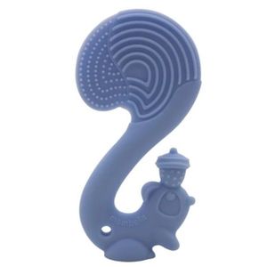 Jucarie dentitie - Veverita - Light Blue | Mombella imagine