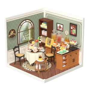 Puzzle 3D - Minicasuta - Ceainaria Sweet | Robotime imagine