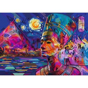 Puzzle 1000 de piese - Nefertiti on the Nile | Ravensburger imagine