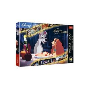 Puzzle 1000 Disney. Doamna si Vagabondul imagine