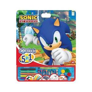 Set pentru desen. Giga block. Sonic The Hedgehog 5 in 1 imagine