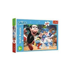 Puzzle 100: Strumfii. Lectiile lui Papa Strumf imagine