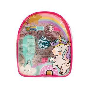 Mini Rucsac cu accesorii. Roz imagine