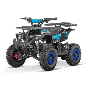 ATV electric NITRO Dusty VX Cross 1000W 36V Snowy tyres, culoare albastra imagine