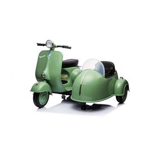 Scuter electric cu atasament Piaggio VESPA 150 VL1T 110W 12V 10Ah, culoare verde imagine