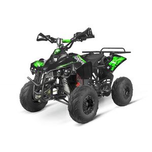 ATV electric NITRO ecoWarrior 1000W 48V 20Ah, roti 7 inch, culoare Verde imagine