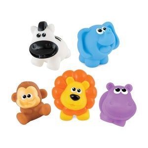 Set 5 jucarii de baie - Animalute din jungla | Winfun imagine