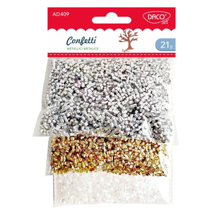 Accesorii craft - Conffetti metalice - Multicolor | Daco imagine