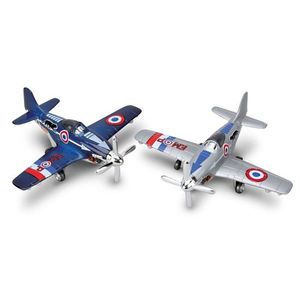 Avion de jucarie - Air Chief Prop - mai multe culori | Keycraft imagine