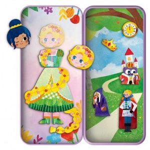 Puzzle magnetic in cutie metalica - Povesti fantastice, 30 piese | MierEdu imagine