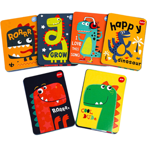 Joc - Learning Cube - Dinozauri fericiti | K-Toyz imagine