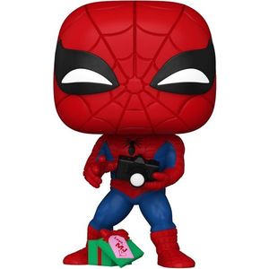 Figurina - Pop! Marvel: Spider-Man (with Open Gift) | Funko imagine