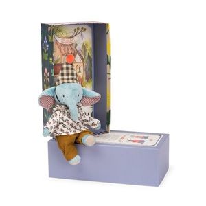 Jucarie de plus - Elefantul Pablo - Minouchkas | Moulin Roty imagine