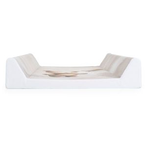 Saltea de infasat cu intaritura Cangaroo Hello Baby 80x50 cm cu Taliometru incorporat, Suprafata impermeabila usor de curatat, Ideala pentru montare pe patut, Margini rotunjite si suprafata moale imagine