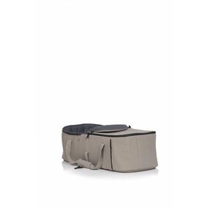 Port bebe Easy Go Echo Carrier, cu intaritura si manere pentru transport, cu husa de picioruse si capotina, dimensiune 75 x 30 x 20 cm, Savana Beige imagine