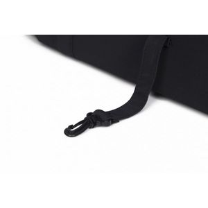 Port bebe Easy Go Echo Carrier, cu intaritura si manere pentru transport, cu husa de picioruse si capotina, dimensiune 75 x 30 x 20 cm, Ebony Black imagine