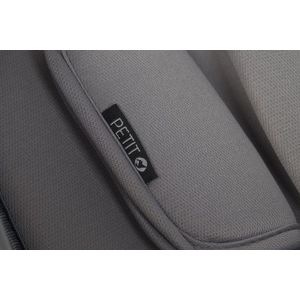 Scoica auto Colibro Petit i-Size, omologata R129, cu tetiera reglabila, copertina ajustabila, maner de transport ajustabil, pentru copii intre 40-87 cm sau 0-13 kg, Dove imagine