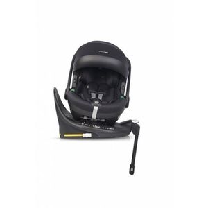 Set scoica auto si baza isofix rotativa EasyGo Buz Pro i-Size, omologat R129, cu tetiera reglabila in inaltime, copertina ajustabila, pentru copii intre 40-87 cm sau 0-13 kg, Ink imagine
