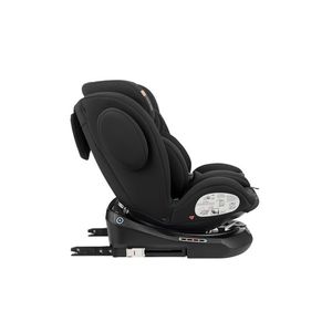 Scaun auto pentru copii cu ISOFIX KikkaBoo I-Felix Black, Omologat I-Size 40-150cm, R129, SPS-Protectie impact lateral, Tetiera reglabila 11 pozitii, Sezut rotativ, 5 pozitii inclinare spatar, Centura Top Tether, Saltea reductor imagine