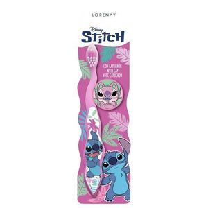 Periuta de dinti pentru copii cu capac Stitch imagine