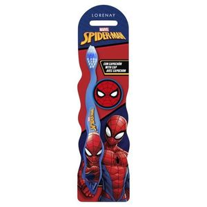 Periuta de dinti pentru copii cu capac Spiderman imagine