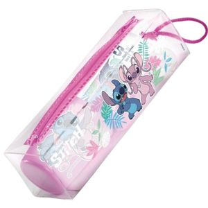 Set ingrijire dentara pentru copii, pahar, pasta de dinti, periuta si etui Stitch imagine