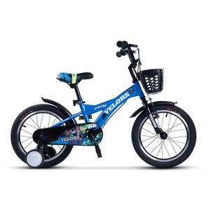 Bicicleta pentru copii Velors V1801A Albastru, roti 18 inch, varsta 5-7 ani, inaltime utilizator 110-125 cm, greutate suportata 80 kg imagine