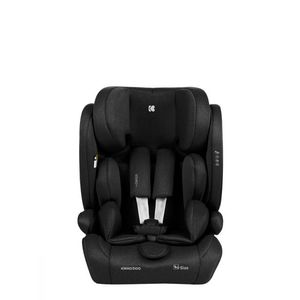 Scaun auto cu ISOFIX KikkaBoo i-Cross i-SIZE Black 76-150 cm, Tetiera reglabila in 13 pozitii cu spuma de memorie, Centura Top Tether, Husa detasabila, Perna reductor imagine