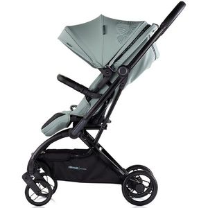 Carucior sport Chipolino Revolut Basil cu sezut rotativ, varsta 0+, greutate admisa 22 kg, spatar reglabil, bara de siguranta detasabila si roti cu suspensii imagine