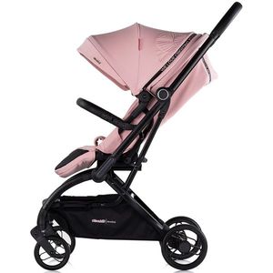 Carucior sport Chipolino Revolut Pink Marshmallow cu sezut rotativ, varsta 0+, greutate admisa 22 kg, spatar reglabil, bara de siguranta detasabila si roti cu suspensii imagine