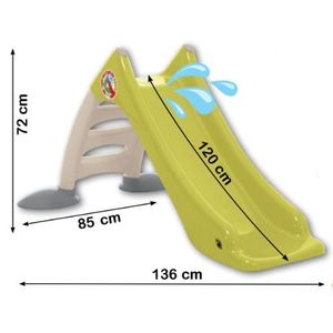 Tobogan pentru copii 120 cm Dohany Lime imagine